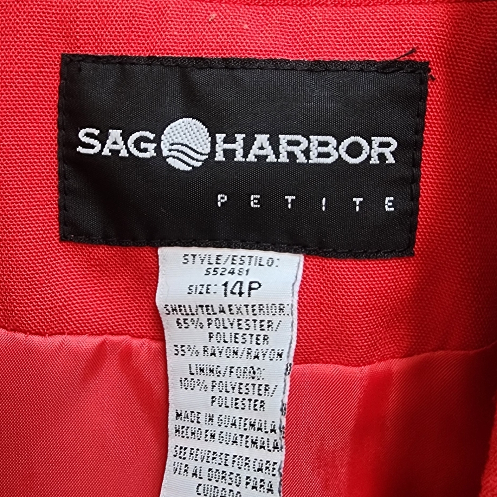 Sag Harbor Women's Jacket - Red